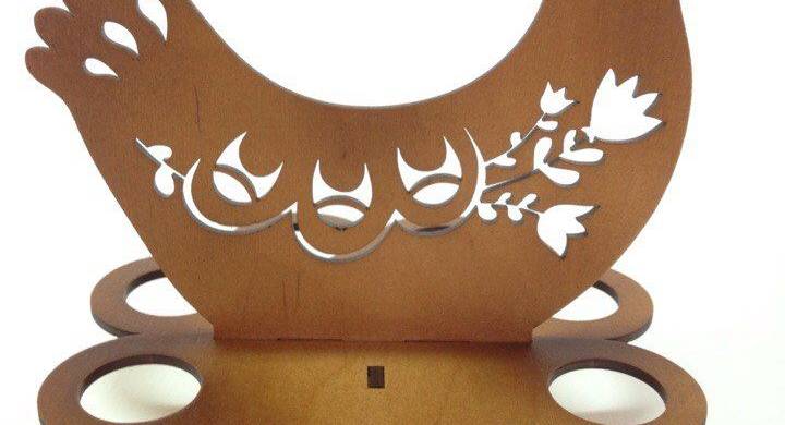 Макет резки из фанеры для Пасхи скачать