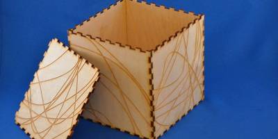 Шкатулка кубик малый