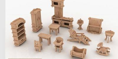 Кукольная мебель - набор мебели