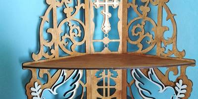 Полка для икон 4мм