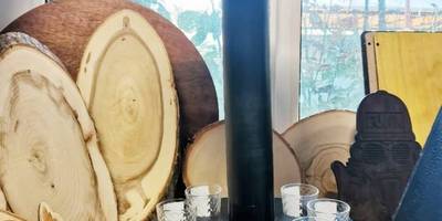 Мини бар из фанеры гантеля