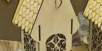 Шкатулка домик для конфет