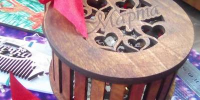 8 марта шкатулка восьмеркой