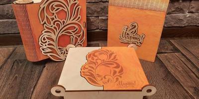 8 марта коробки под орешки