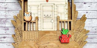 Ключница крыльцо дома 92