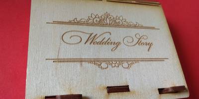 Шкатулка свадебная для фотографий