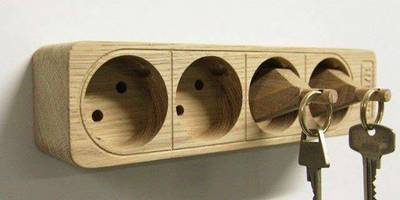 Ключница розетка