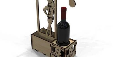 8 марта бутылочница стриптизер