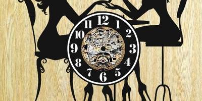 Часы маникюр