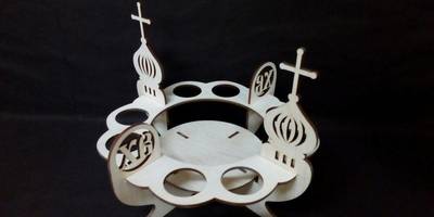 Пасхальная подставка с куполами