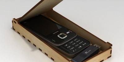 Шкатулка для телефона и флешки