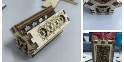 Сборная модель двигателя внутреннего сгорания