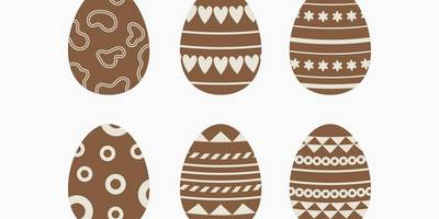 Яйца шоколадные на Пасху