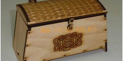 Шкатулка орнамент викинг