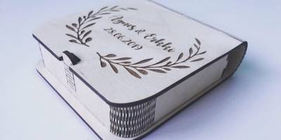 Шкатулка для свадебных фотографий