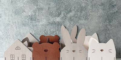 Набор детских органайзеров для канцтоваров, карандашницы (8 дизайнов)