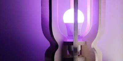 Настольная лампа ракета dxf