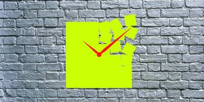 Часы квадрат 2