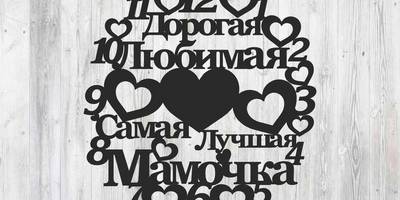 Часы дорогая любимая мамочка