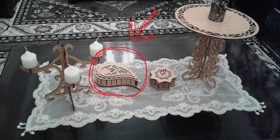 Шкатулка капля