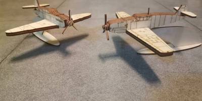 Сувенир самолет настольный