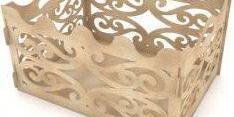 Коробка ажурная
