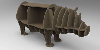 Полка бегемот