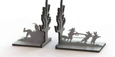 Стопоры для книг охота