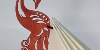 Салфетница павлин