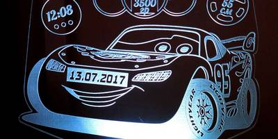 Led светильник машинка