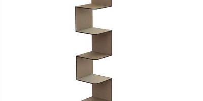 Полка угловая простая