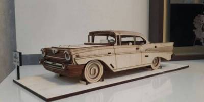 Автомобиль chevrolet bel air 1957