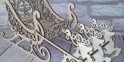 Новогодние сани 77