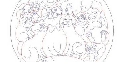 8 марта пазл котики