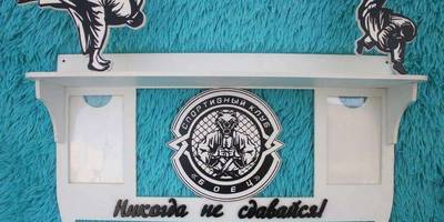 Медальница Борьба 100