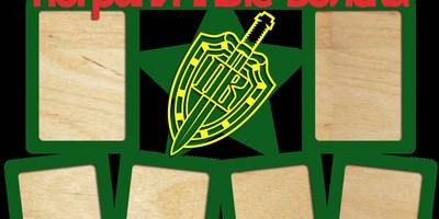 Фоторамка на 23 февраля пограничные войска