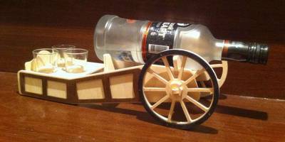 Минибар под водку пушка