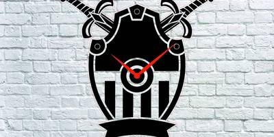 Часы щит и мечи