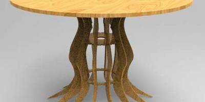 Стол кругом