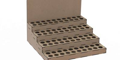 Витрина под стаканы