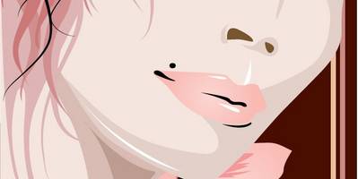 Портрет кареглазой девушки