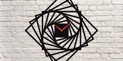 Часы квадрат