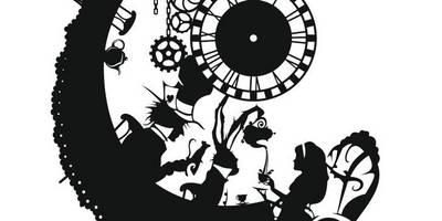 Часы алиса в зазеркалье