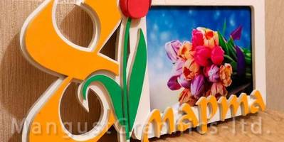 8 марта фоторамки мелкие