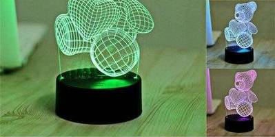 Led светильник мишки