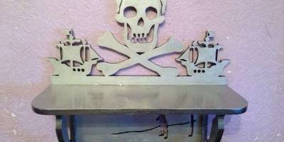 Детская полка пират