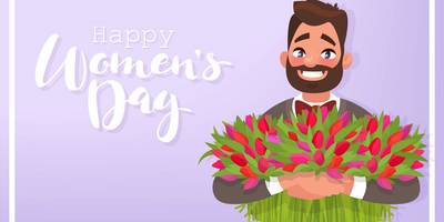 Дизайн 8 марта женский день 19