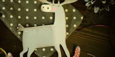 Новогодний олень