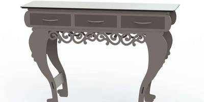 Столик с ящиками классика 2