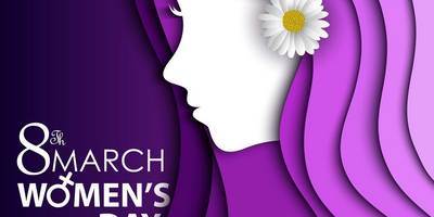 8 марта многослойный силуэт